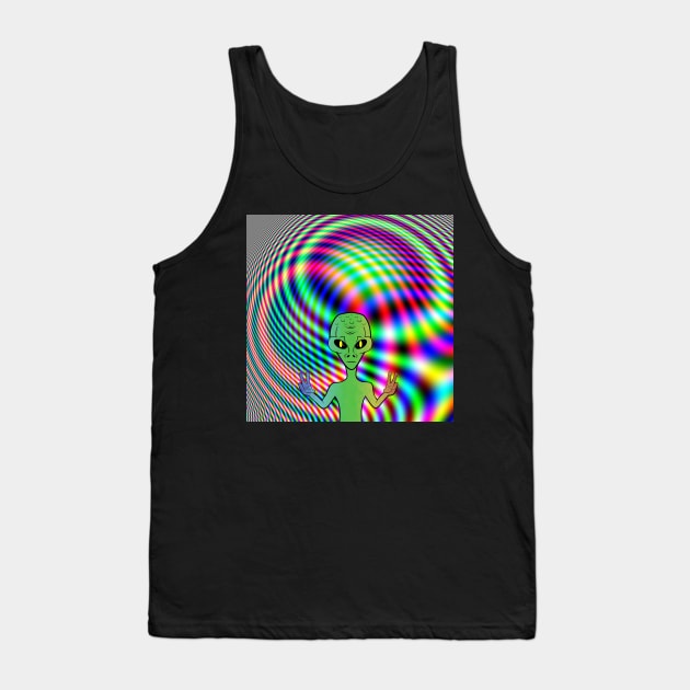 I BELIEVE Aliens Exist Tank Top by SartorisArt1